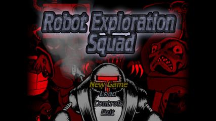 Robot Exploration Squad Title Screen